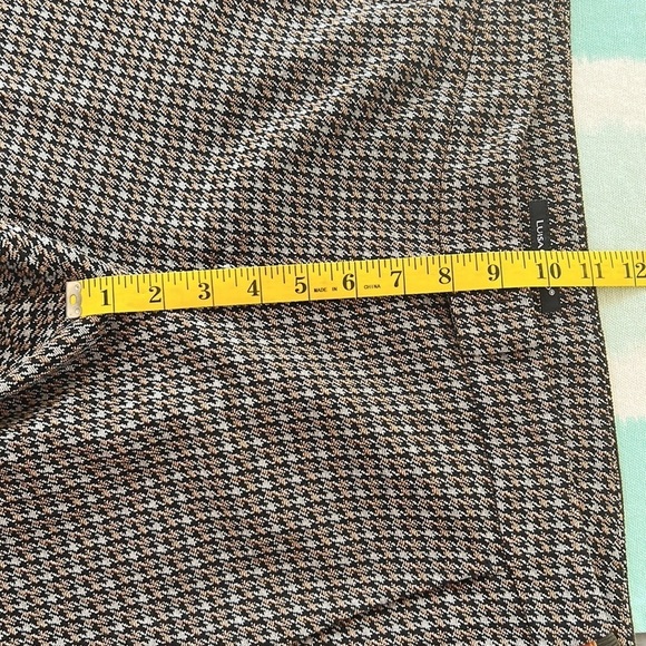 Luisa Cerano Houndstooth Pattern Womens Dress Pants - Picture 11 of 14
